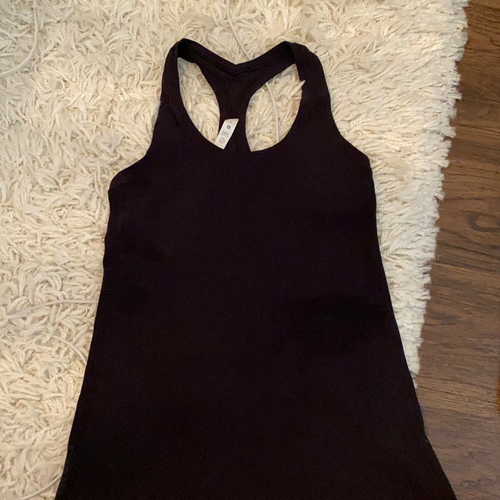 Cool racer back tank nulu- black